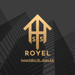 Gold and Black Luxury Estate Agency Logo 300x300